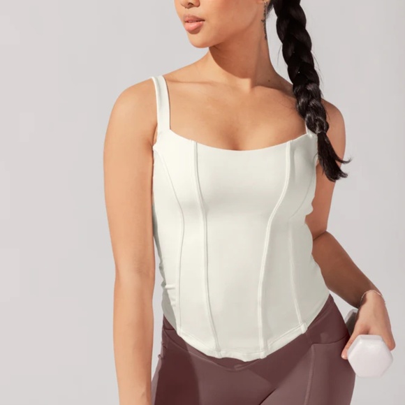 Corset Cami - Coconut Cream Popflex - Picture 1 of 4